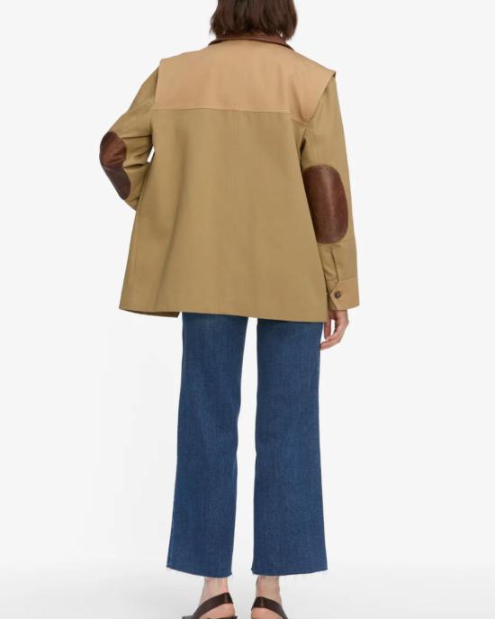  프레임 데님 팬츠 르 슬림 팔라초 크롭 진 엘릭서 로우 애프터 - FRAME