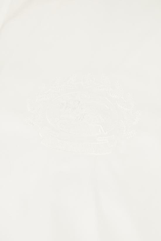 25FW 버버리 EKD 자수 코튼 셔츠 8095333 B7347 SALT - BURBERRY