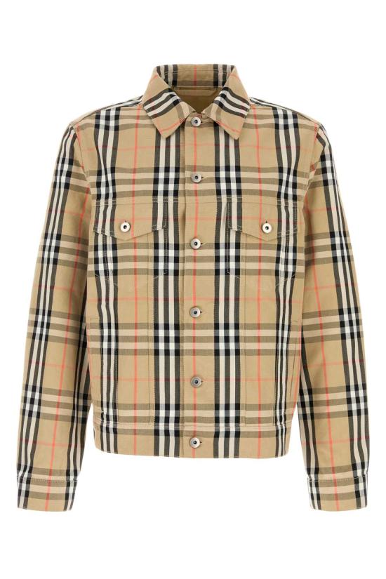 25FW 버버리 체크 자켓 8097582 B9368 SAND IP CHECK