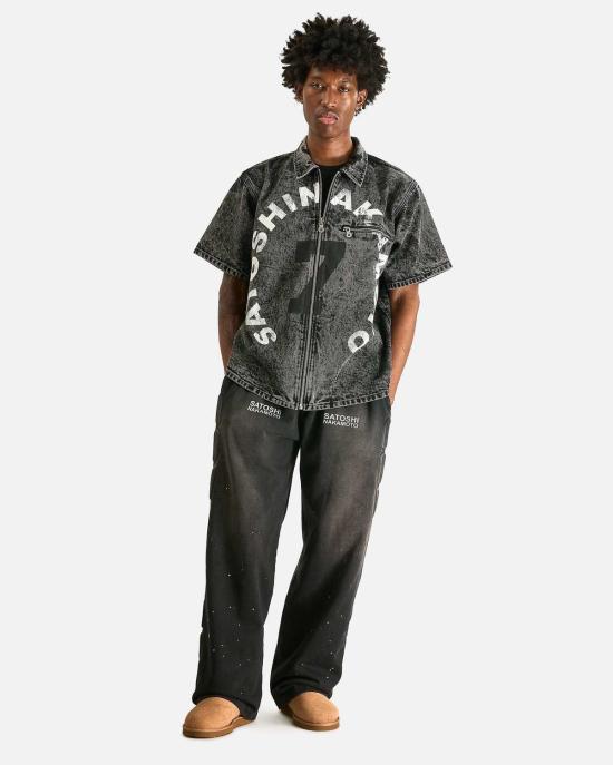  사토시 나카모토 데님 자켓 #7 모토 풀집 재킷 - SATOSHI NAKAMOTO