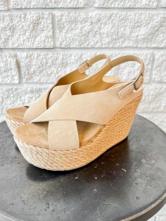  페드로 가르시아 샌들 돈비나 웨지 슈즈 Dijon Castoro