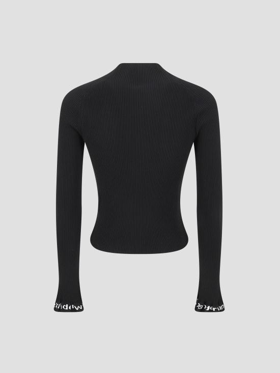 26SS 알렉산더 왕 후드 티셔츠 4KC1261046 001 BLACK - ALEXANDER WANG