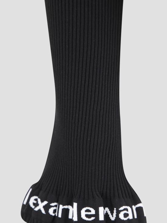 26SS 알렉산더 왕 후드 티셔츠 4KC1261046 001 BLACK - ALEXANDER WANG