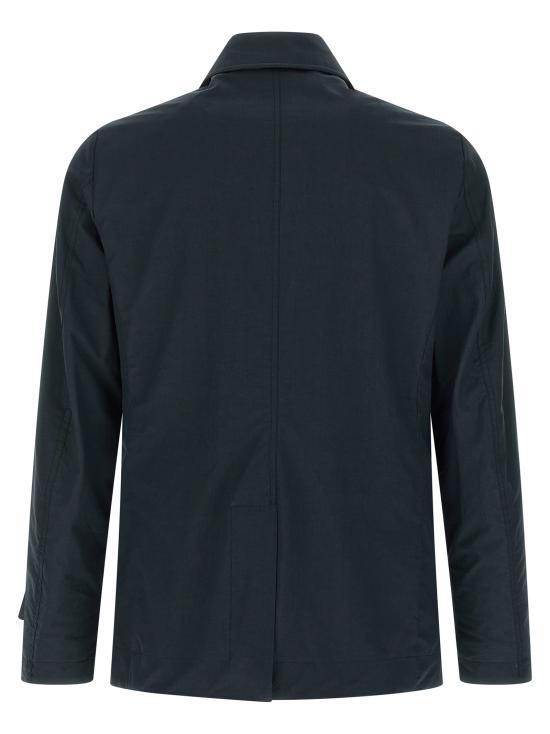 26SS 무레르 트렌치 코트 MOUGI200005U0497 Blue - MOORER