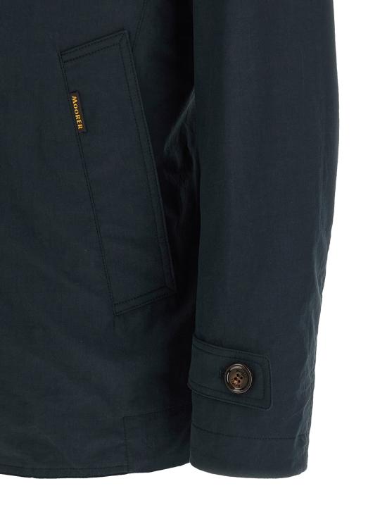 26SS 무레르 트렌치 코트 MOUGI200005U0497 Blue - MOORER