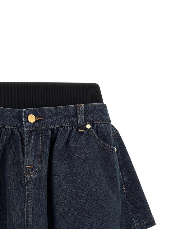 26SS 세븐포올맨카인드 롱 스커트 7U4S0E52U71ZI Blue - 7 FOR ALL MANKIND