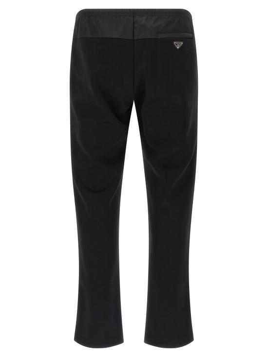 26SS 프라다 스트레이트 팬츠 UJP290SOOO11JEF0806 Black - PRADA