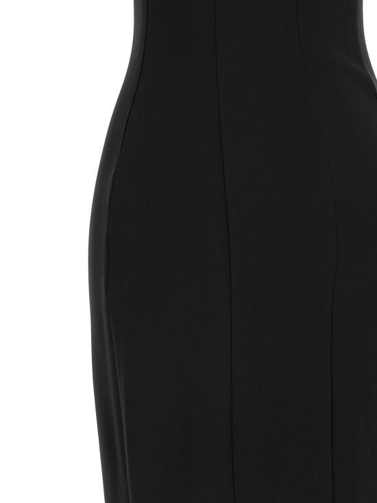 26SS 넨시 도자카 롱 원피스 NDDR3001002100BLACK Black - NENSI DOJAKA