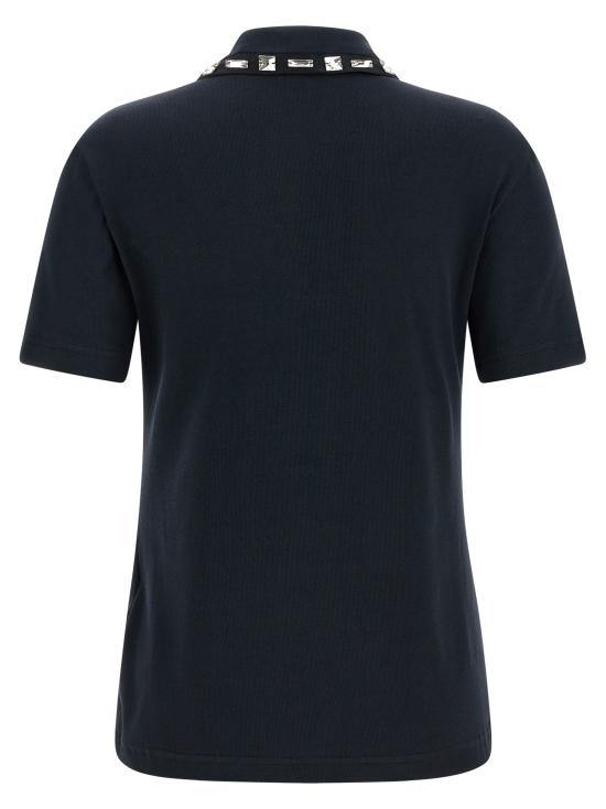 26SS 파비아나 필리피 폴로 티셔츠 JED266F138L9085146 Blue - FABIANA FILIPPI