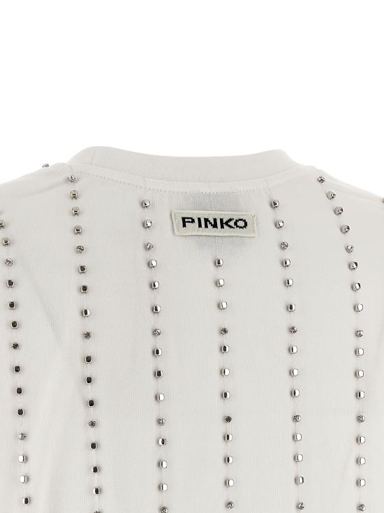 26SS 핑코 반팔 티셔츠 106213A31EZ07 White - PINKO