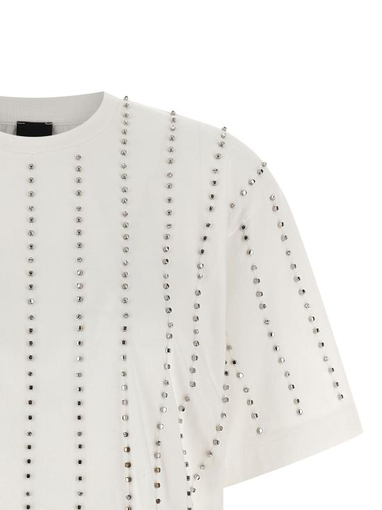 26SS 핑코 반팔 티셔츠 106213A31EZ07 White - PINKO