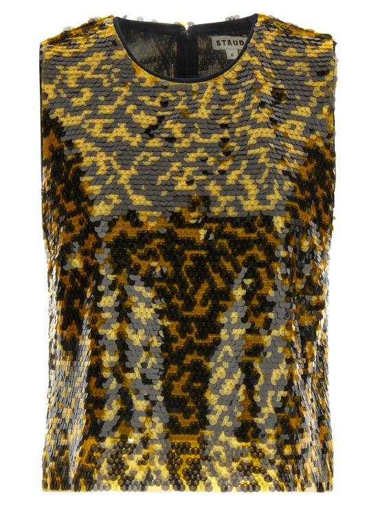 26SS 스타우드 이브닝 티셔츠 R26R1138SQTRBL Multicolor