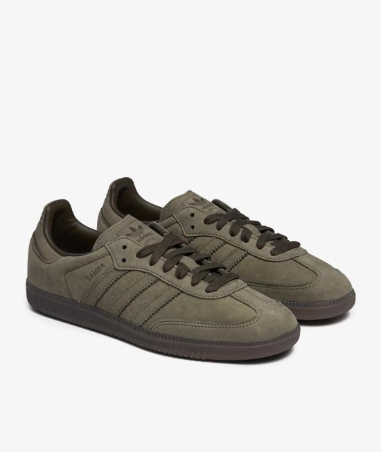  아디다스 스니커즈 IH4389 Clay Shadow Olive Gum DOM