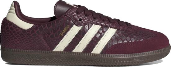  아디다스 스니커즈 IH3979 Maroon Cream White Gold Metallic DOM