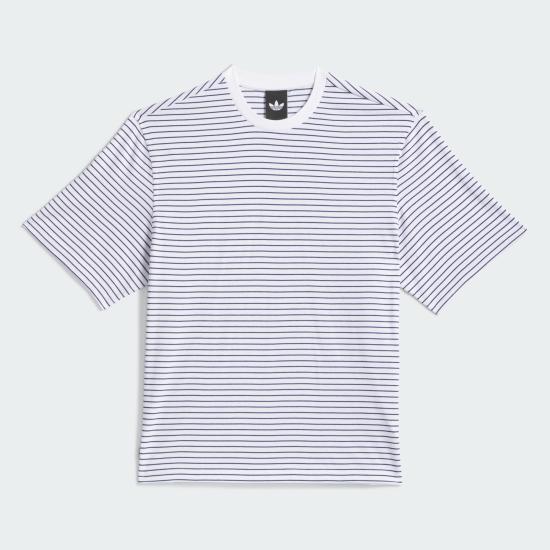  아디다스 반팔 티셔츠 KC6291 White Dark Blue DOM