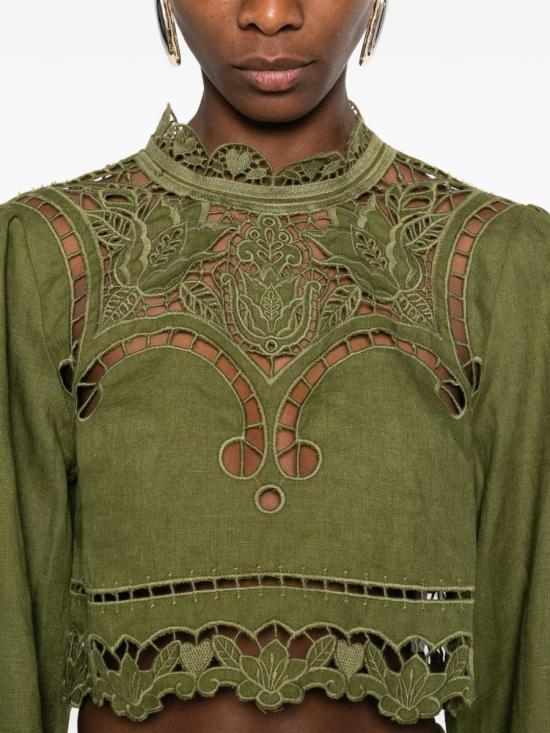 26SS 팜 리오 블라우스 344608 L0013 GREEN - FARM RIO