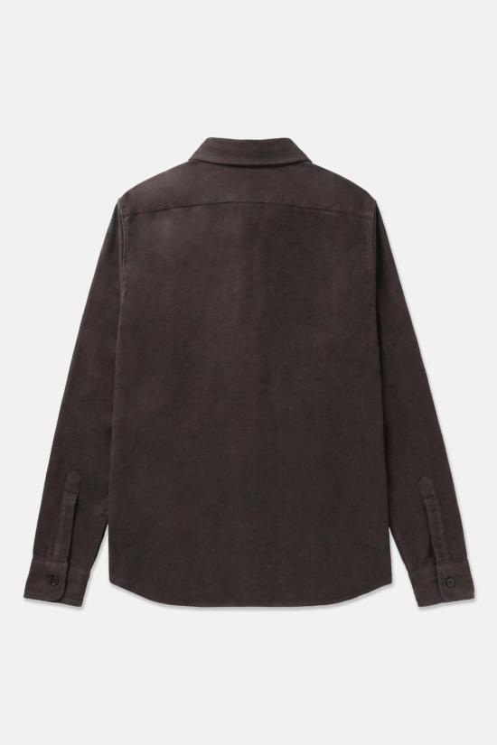  아스페시 자켓 헤비 트윌 오버셔츠 셔츠 브라운 - ASPESI