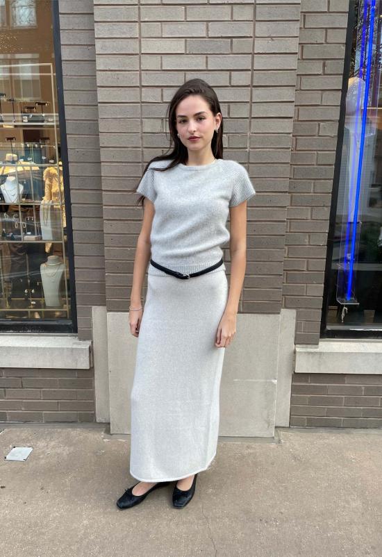  더 엔케이씨 스토어 미디 스커트 NKC 스토어 보디 스커트