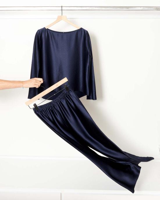  Peter Cohen 스트레이트 팬츠 피터 코헨 슈트 팬츠 네이비 - OTHER BRANDS