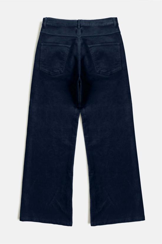  아스페시 스트레이트 팬츠 헤비 트윌 스트레이트 레그  네이비 - ASPESI