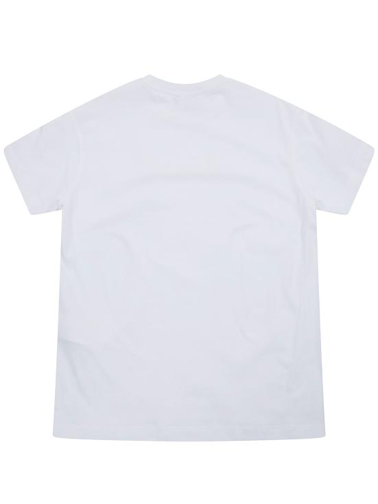 26SS [키즈] 펜디 티셔츠 JUI202 7AJ F0TU9 CHALK - FENDI