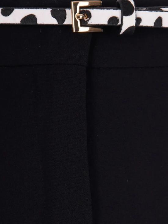 26SS 막스마라 스튜디오 스트레이트 팬츠 2616131015600 001 BLACK - MAX MARA STUDIO