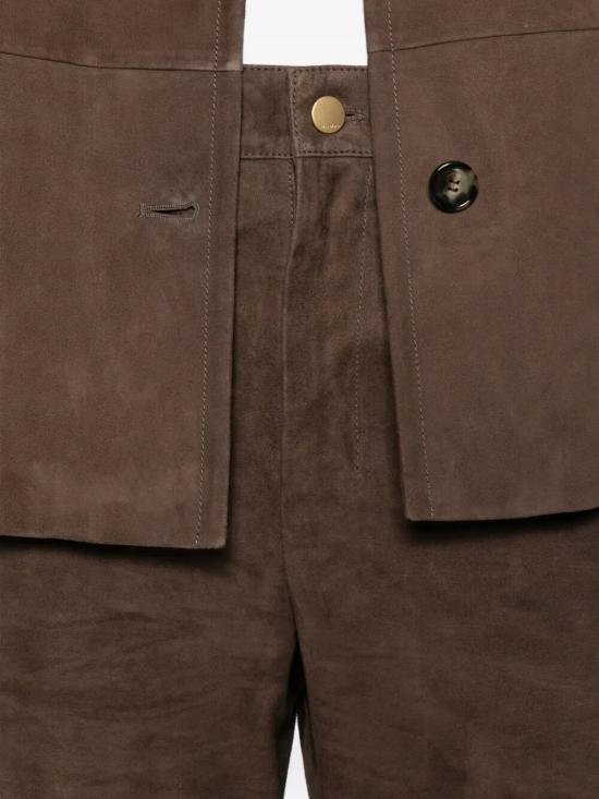 26SS 에스막스마라 가죽 팬츠 2619431011600 002 LIGHT BROWN - 'S MAX MARA