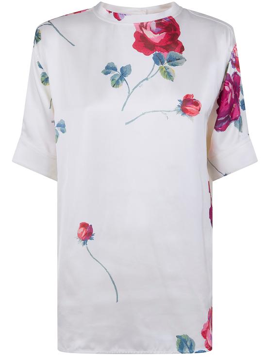 26SS 누메로벤투노 셔츠 G104 5286 S1M1 WHITE FLOREAL FANCY