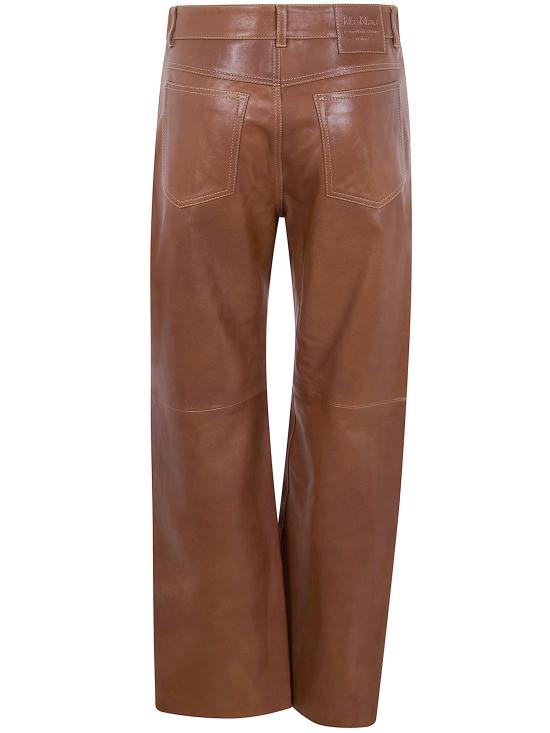 26SS 에스막스마라 가죽 팬츠 2619431021600 001 WOOD - 'S MAX MARA