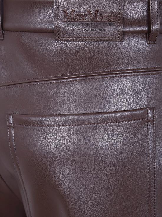 26SS 에스막스마라 스트레이트 팬츠 2619781031600 004 CHOCOLATE - 'S MAX MARA