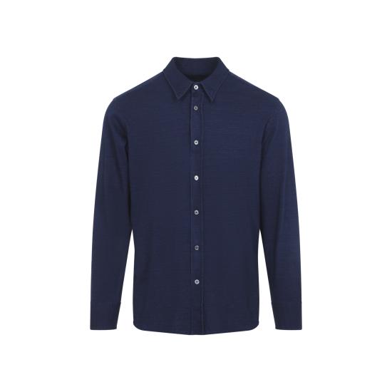 26SS 톰포드 긴팔 셔츠 JBL014 JMC071 UBU MIDNIGHT BLUE - TOMFORD