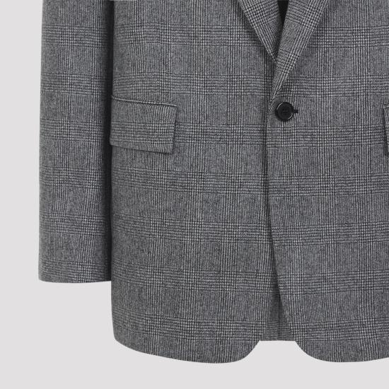 25FW 생로랑 자켓 837196 Y5H54 1095 NOIR CRAIE - SAINT LAURENT