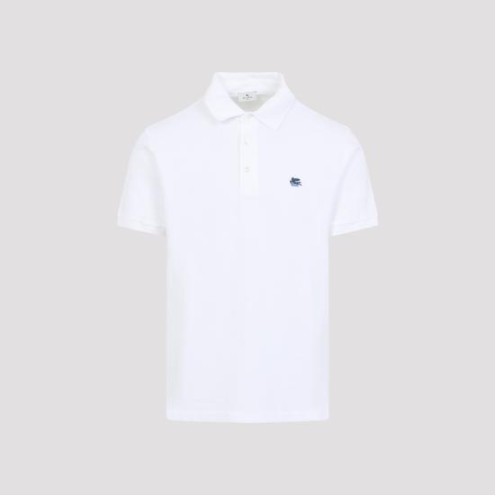 26SS 에트로 폴로 티셔츠 MRMD0005 AU135 W0001 WHITE