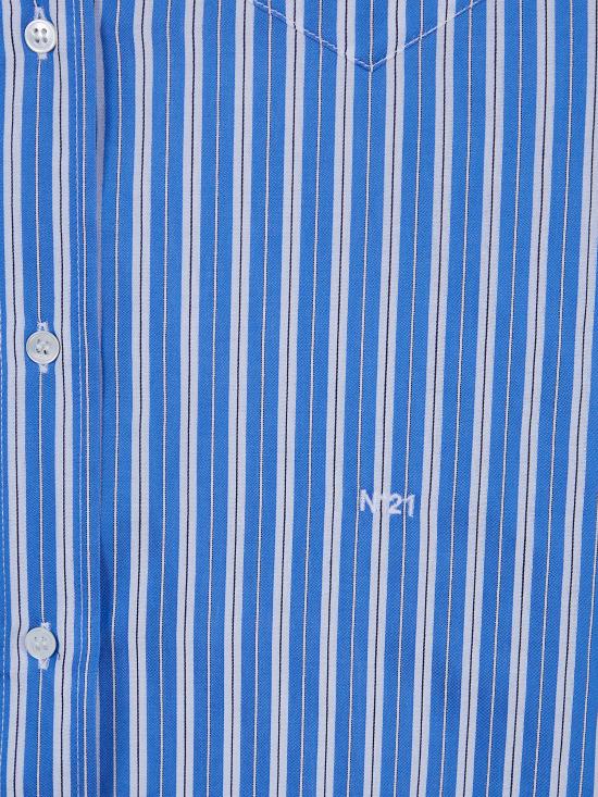 26SS 누메로벤투노 셔츠 G031 1520 RD11 LIGHT BLUE WHITE STRIPES - N°21
