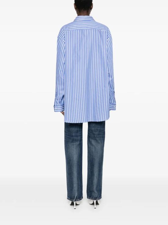 26SS 누메로벤투노 셔츠 G031 1520 RD11 LIGHT BLUE WHITE STRIPES - N°21