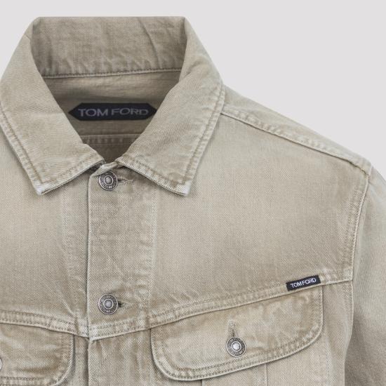 26SS 톰포드 자켓 DJI001 DMC103 JBZ WASHED SAND - TOMFORD