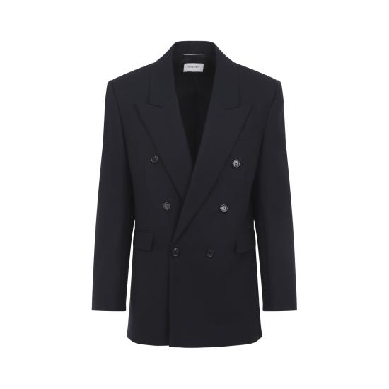 25FW 생로랑 자켓 835102 Y5K32 4140 MARINE - SAINT LAURENT