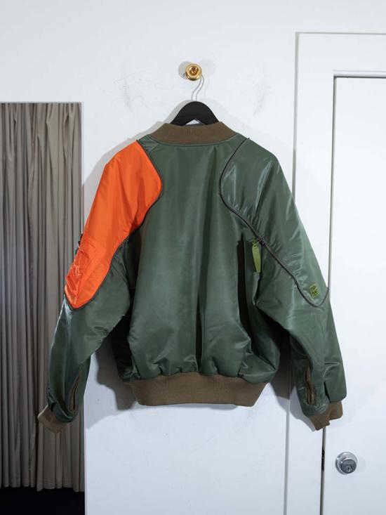  캐피탈 봄버 자켓 마 1 나일론 샴 봄버 재킷 - KAPITAL