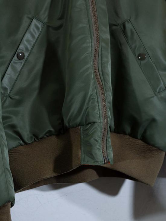  캐피탈 봄버 자켓 마 1 나일론 샴 봄버 재킷 - KAPITAL