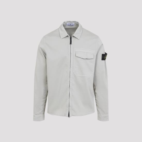 26SS 스톤 아일랜드 긴팔 셔츠 L1S151200015 S0012 V0061 PEARL GREY - STONE ISLAND