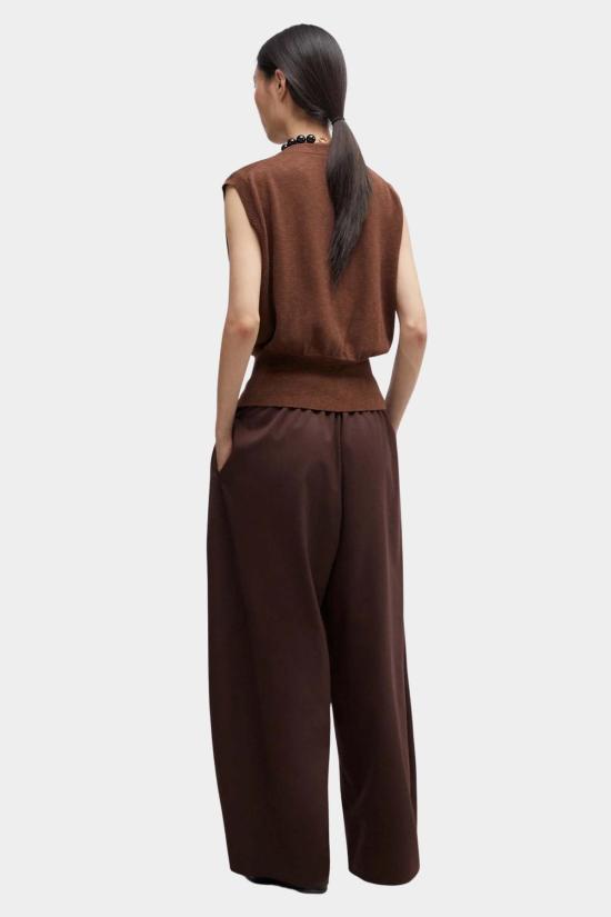  코데라 베스트 코르데라 플렉드 코튼 웨이스트코트 러셋 - CORDERA