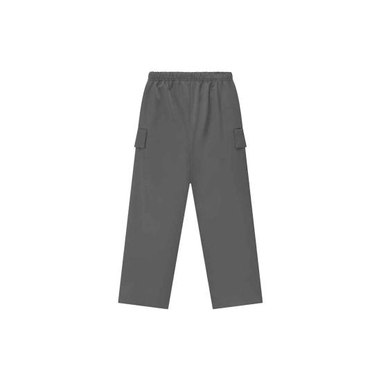  피어오브갓 스트레이트 팬츠 Fear Of God 본디드 새틴 필드  빈티지 블랙 - FEAR OF GOD