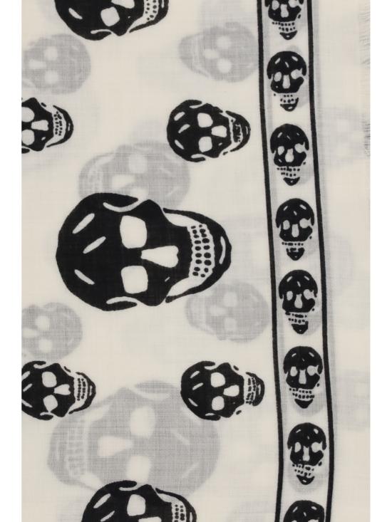 26SS 알렉산더 맥퀸 머플러/스카프 8078893222Q 9260 CREAM - ALEXANDER MCQUEEN