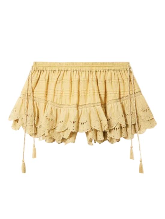  이자벨마랑 숏팬츠 이자벨 마랑 퓨리아 쇼츠 라이트 오커