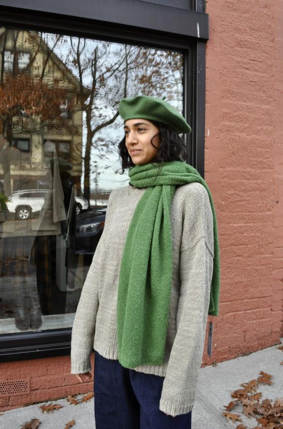  Beyond Threads 베레모 비욘드 스레드 펠트 베레모 모스 그린 - OTHER BRANDS