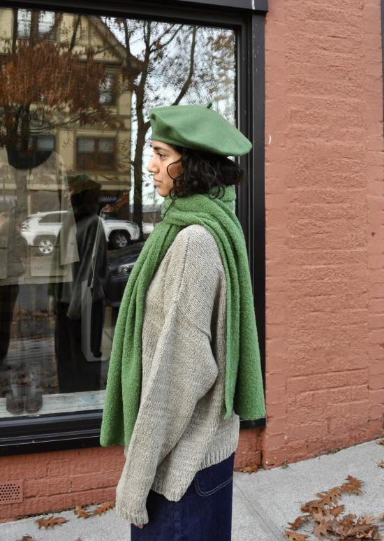  Beyond Threads 베레모 비욘드 스레드 펠트 베레모 모스 그린 - OTHER BRANDS