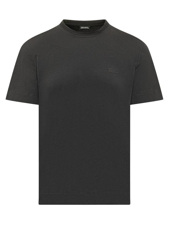 26SS 에르메네질도제냐 반팔 티셔츠 RUH360A3H765 K09