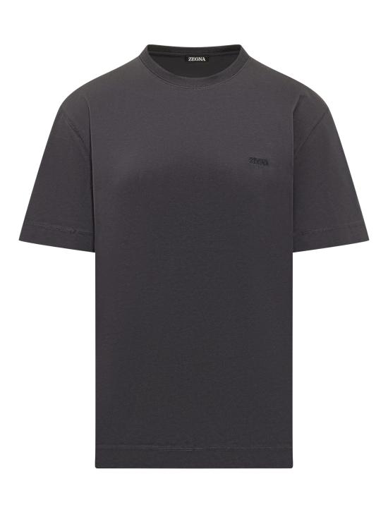 26SS 에르메네질도제냐 반팔 티셔츠 RUH360A3H765 B09