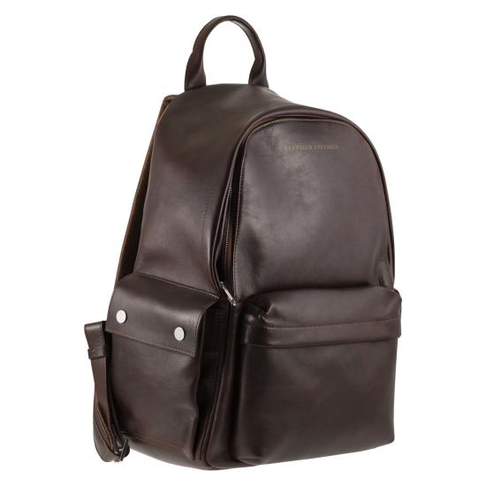 26SS 브루넬로 쿠치넬리 카프스킨 백팩 MBCIBU243 BURGUNDY - BRUNELLO CUCINELLI