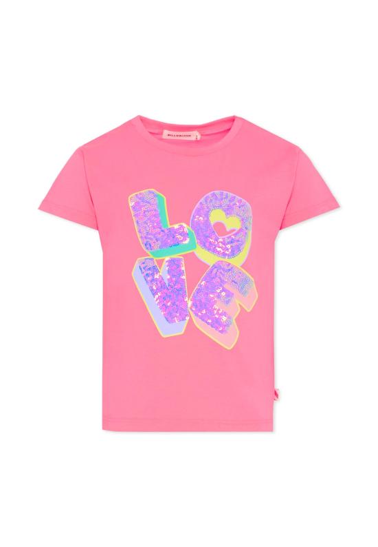 26SS [키즈] 빌리블러쉬 티셔츠 U21957 499 PINK